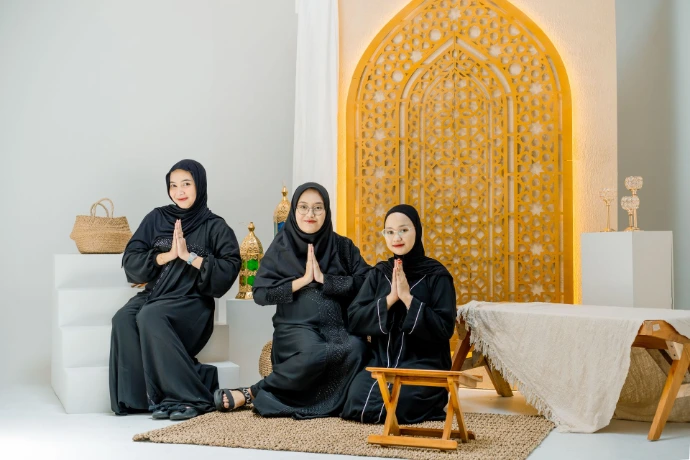 Foto Sesi Ramadhan di studio