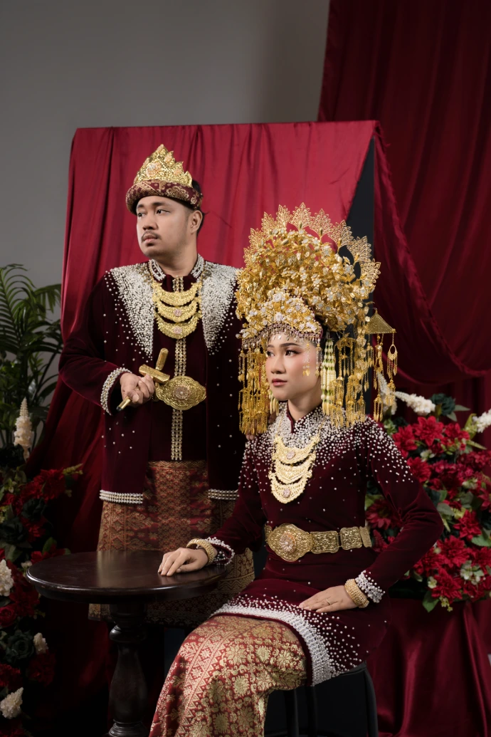 Pricelist Foto Prewedding Adat palembang di cikarang