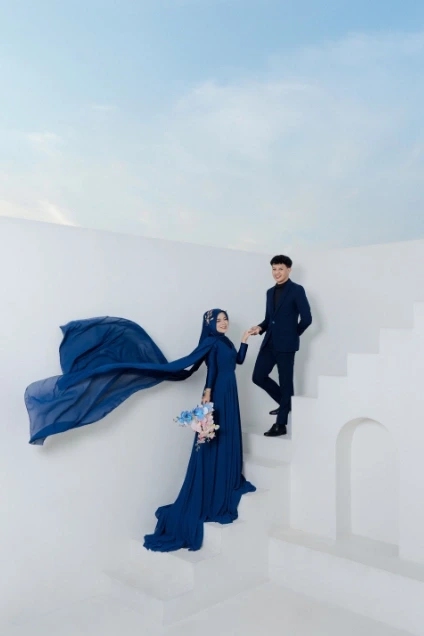 foto prewedding rooftop terdekat | golden studio